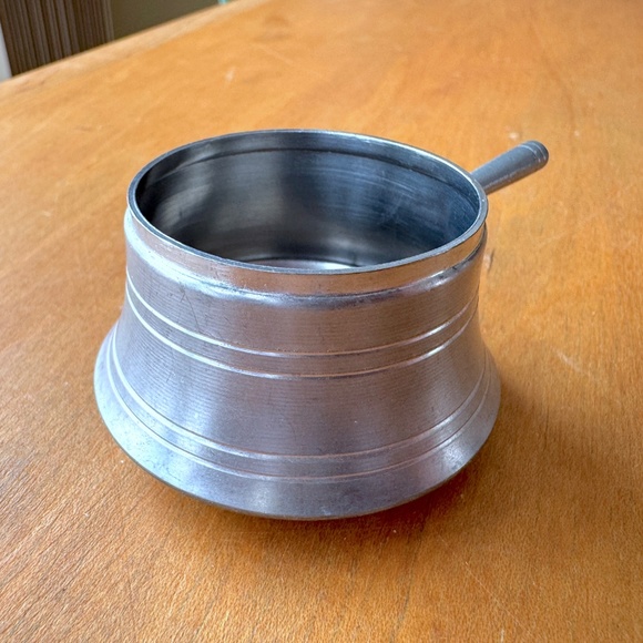 Mini Pewter Cup with Handle, SMR Italy, Vintage - Picture 7 of 10